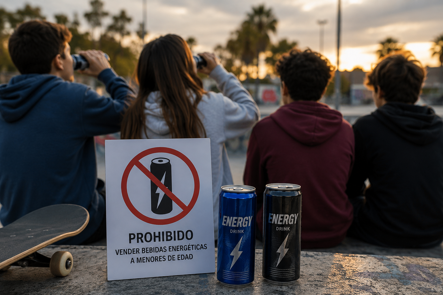 Bebidas energéticas y gas de la risa en Baleares